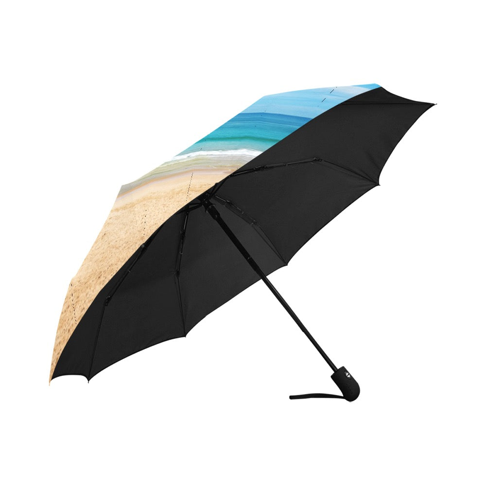 Beach Vibes Anti-UV Auto-Foldable Umbrella