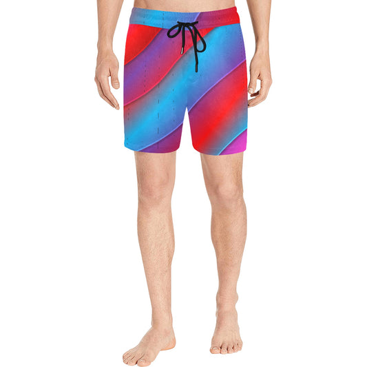 Red Brite Men's Swim Shorts