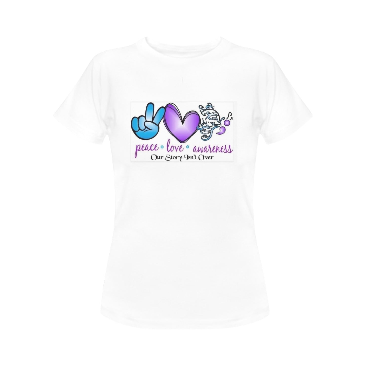 Peace, Love & Awareness Women's T-Shirt