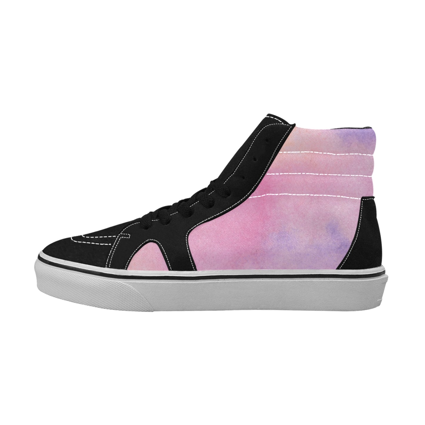 Pink-ish Women's High Top Skateboarding Shoes