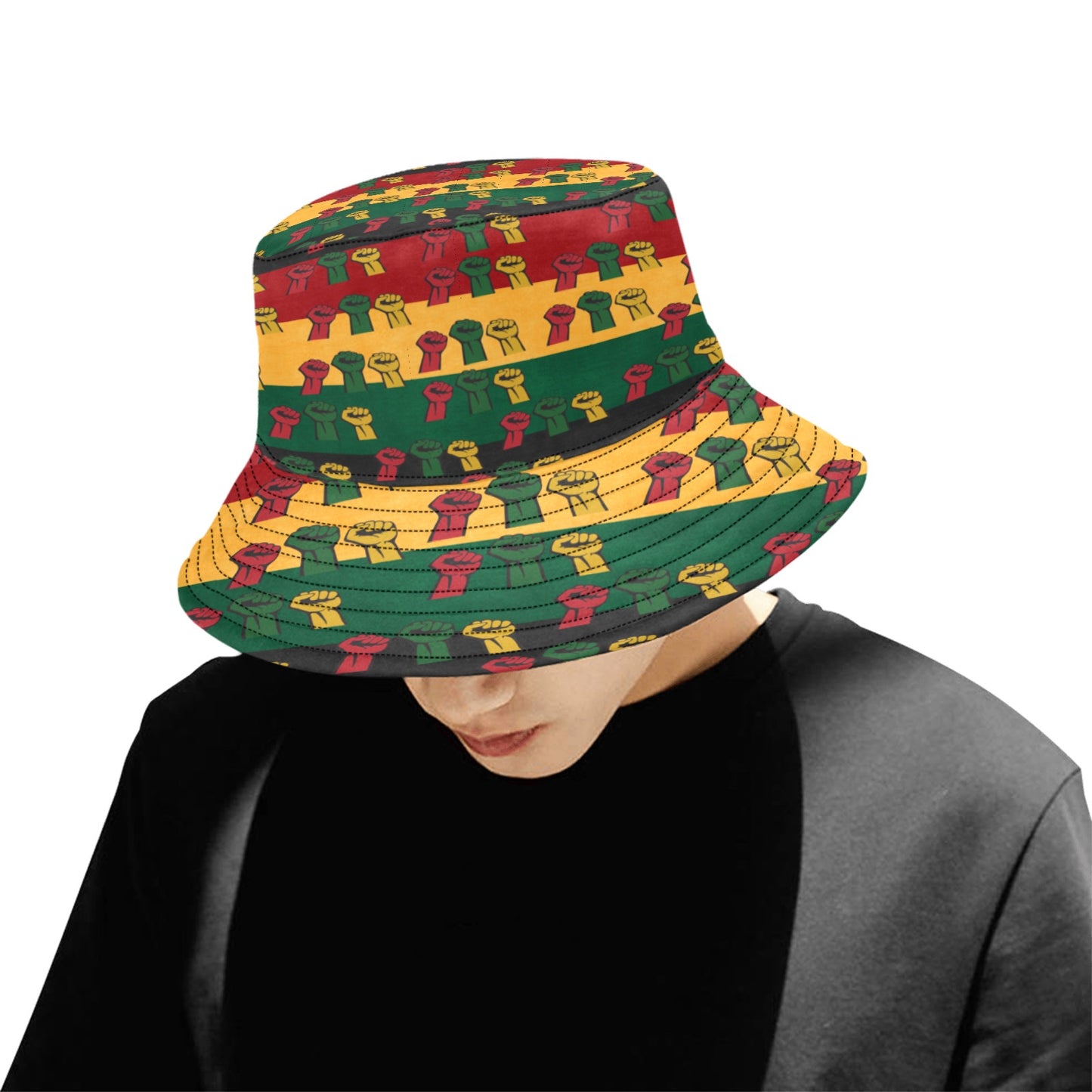 Fist of unity Unisex Bucket Hat