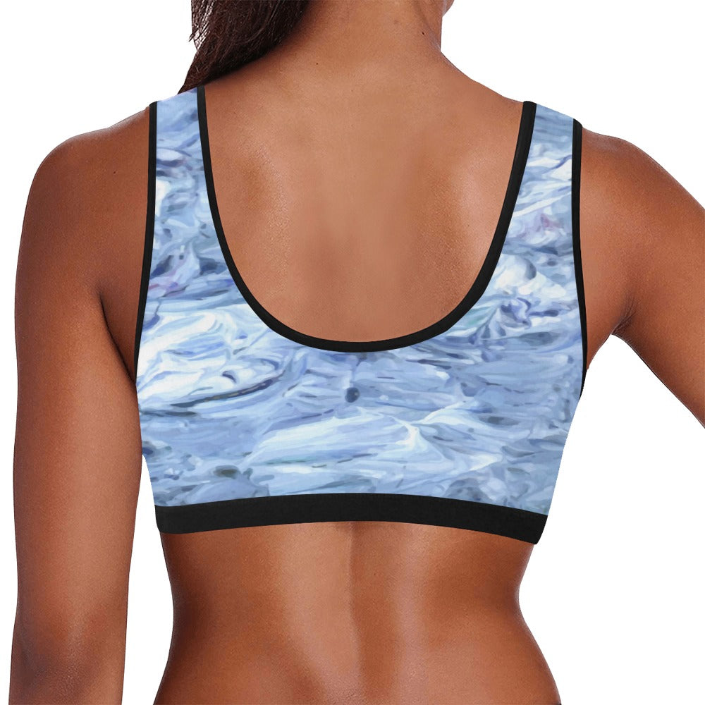 Motion In The Ocean Sports Bra