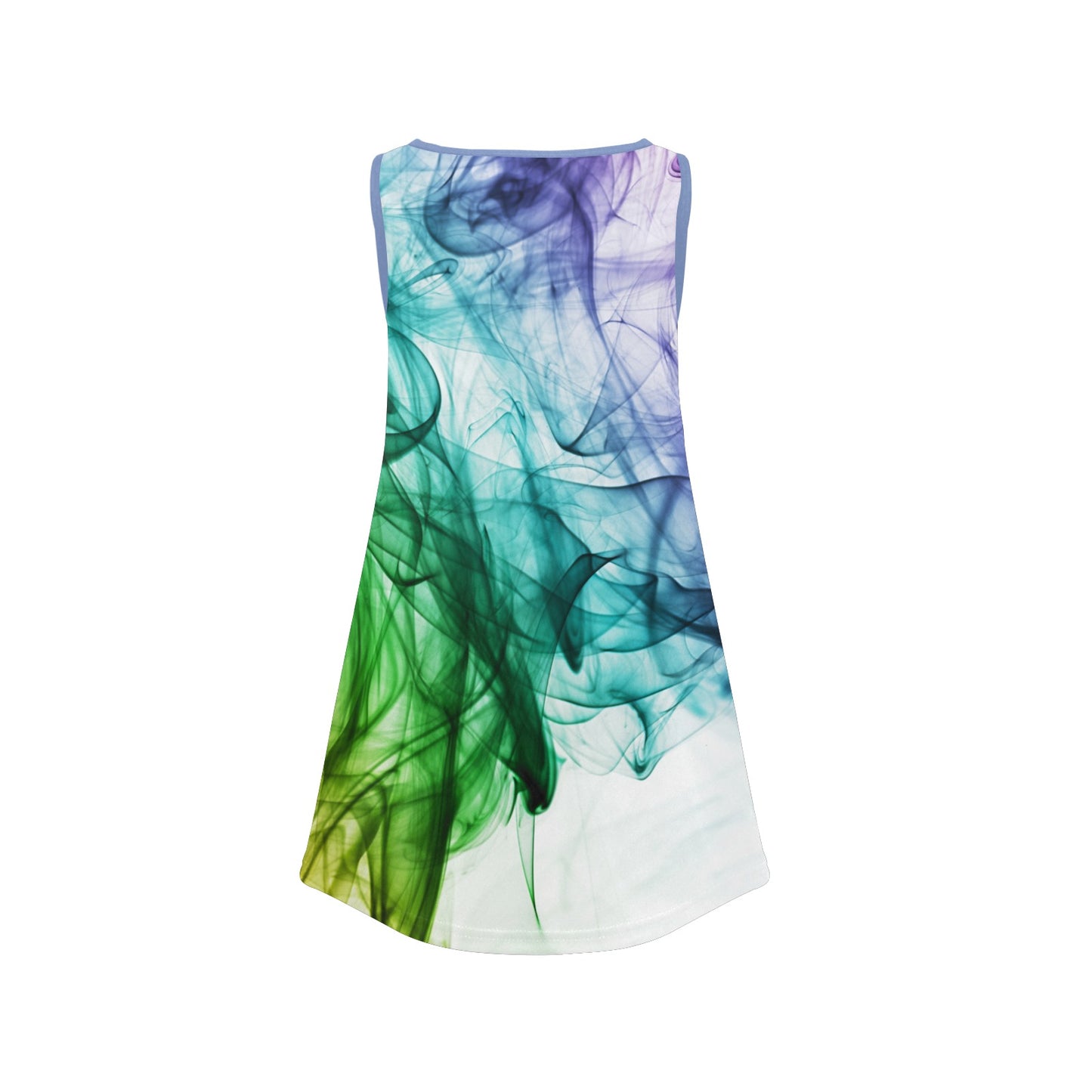 Color Whirl Girls' Sleeveless Dress