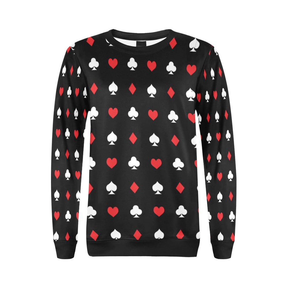 Full Deck Crewneck Sweatshirt for Women