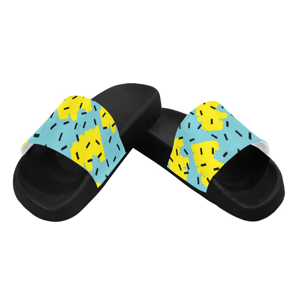 Turq-Limon Women's Slides