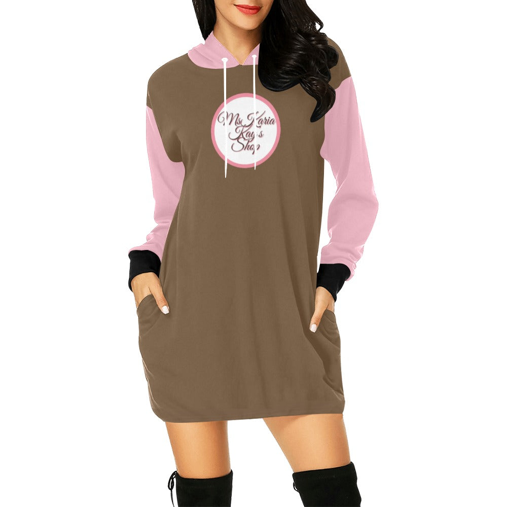 MsKaria Kays Shop Hoodie Mini Dress