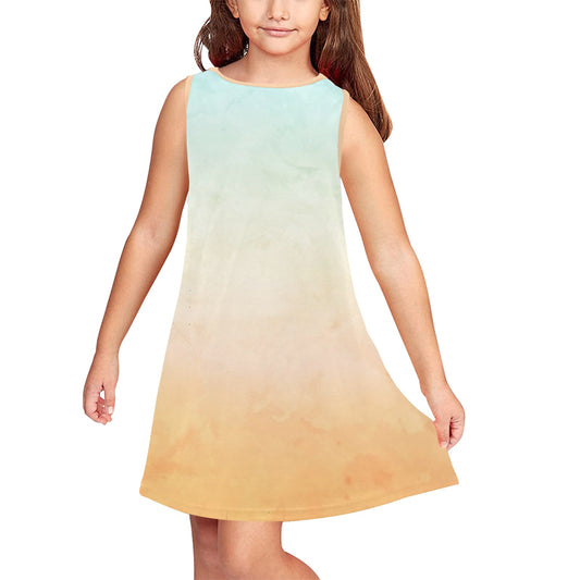 Sand-ish Girls' Sleeveless Dress