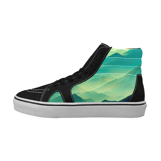 The Green Mile Men's High Top Skateboarding Shoes