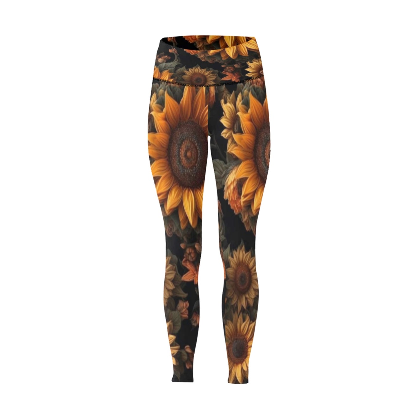 Sunflower Women's High-Waisted Leggings