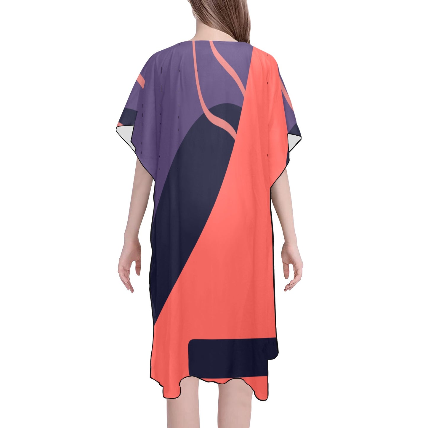 Orange You Chiffon Cover Up