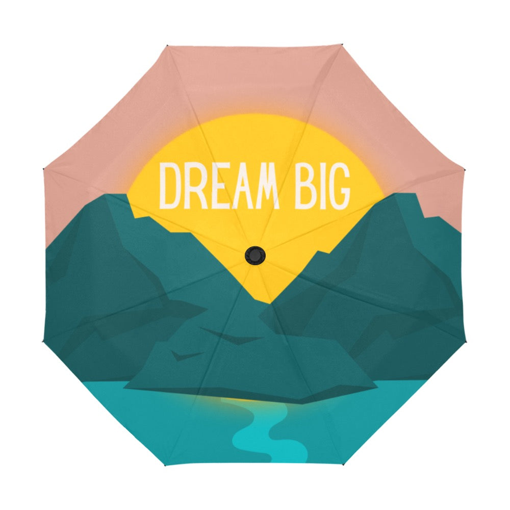 Dream Big Anti-UV Auto-Foldable Umbrella