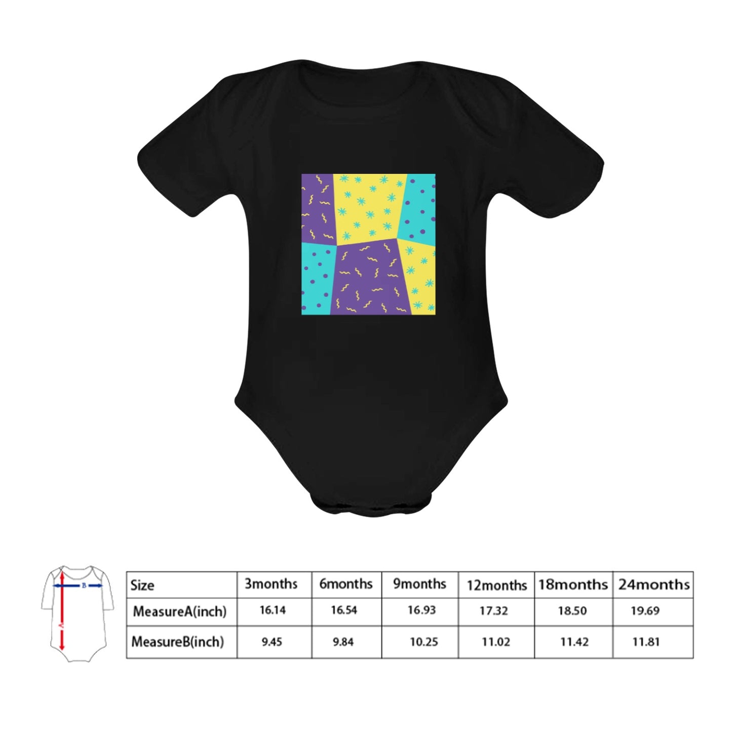 Purple Party Baby Onesie