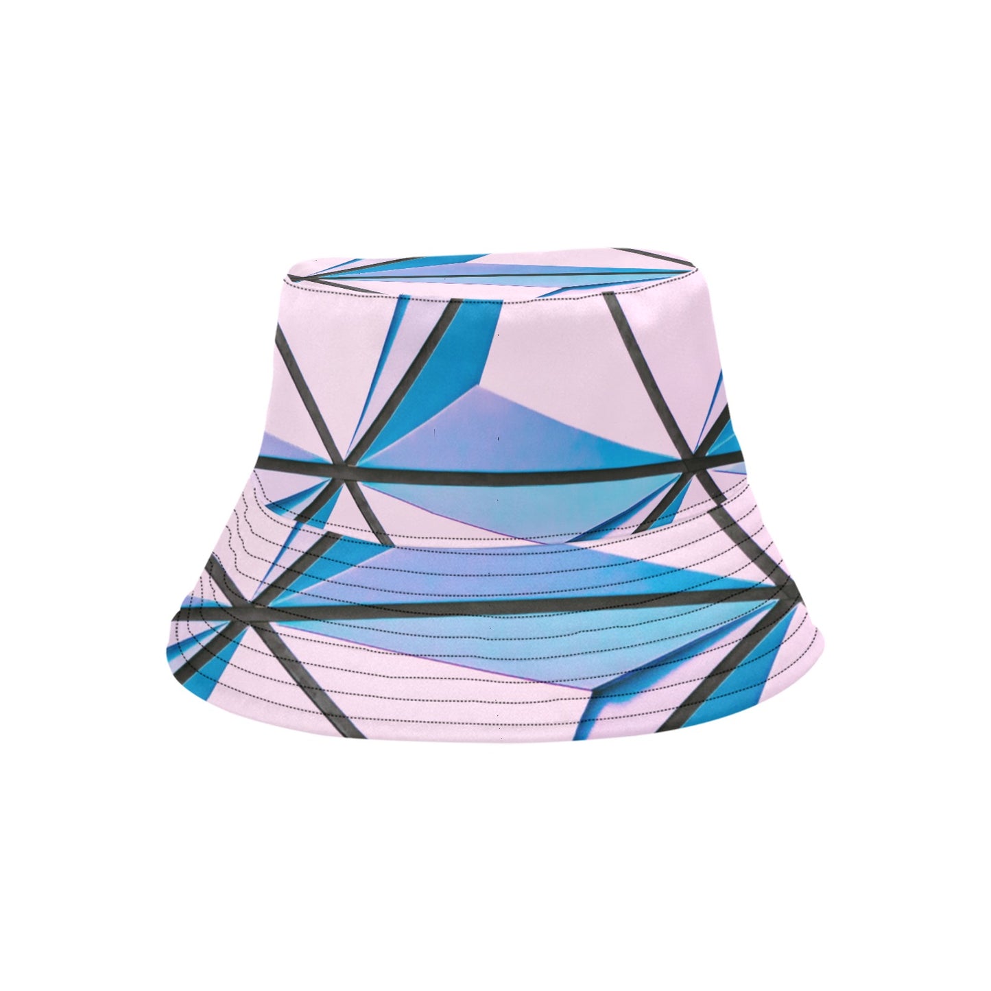 Pink Abstract Unisex Bucket Hat