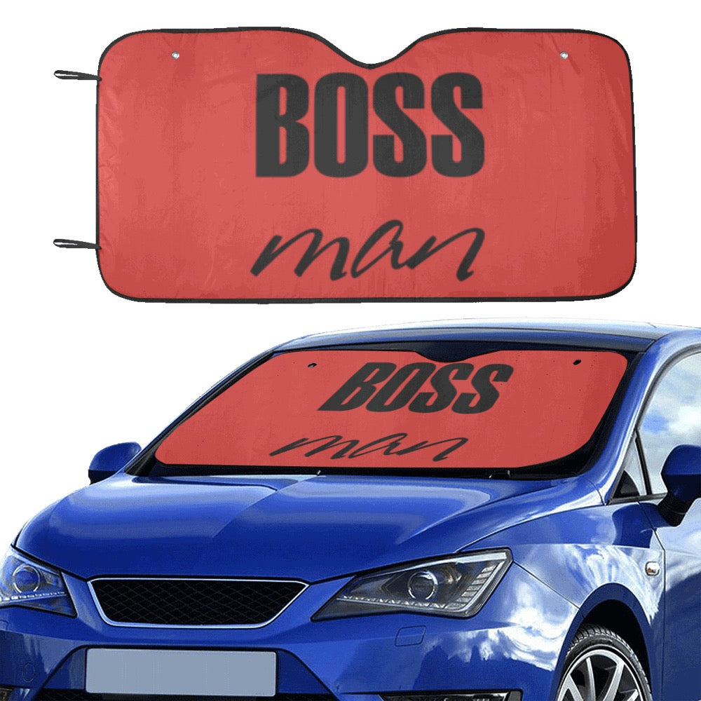 Boss Man Car Sun Shade 55"x30"