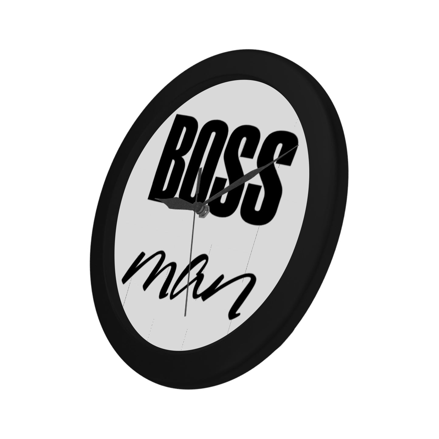 Boss Man Circular Wall clock