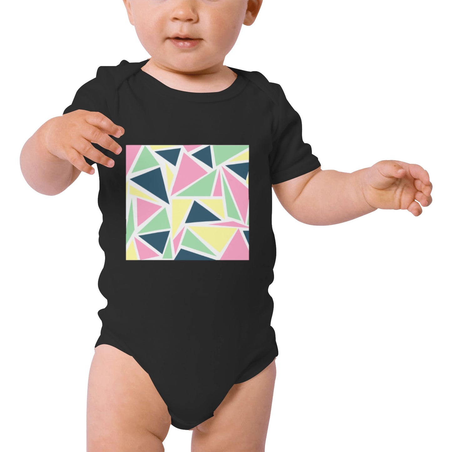 Colored Angles Baby Onesie