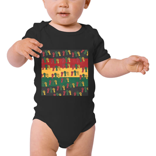 Fist of Unity Baby Onesie