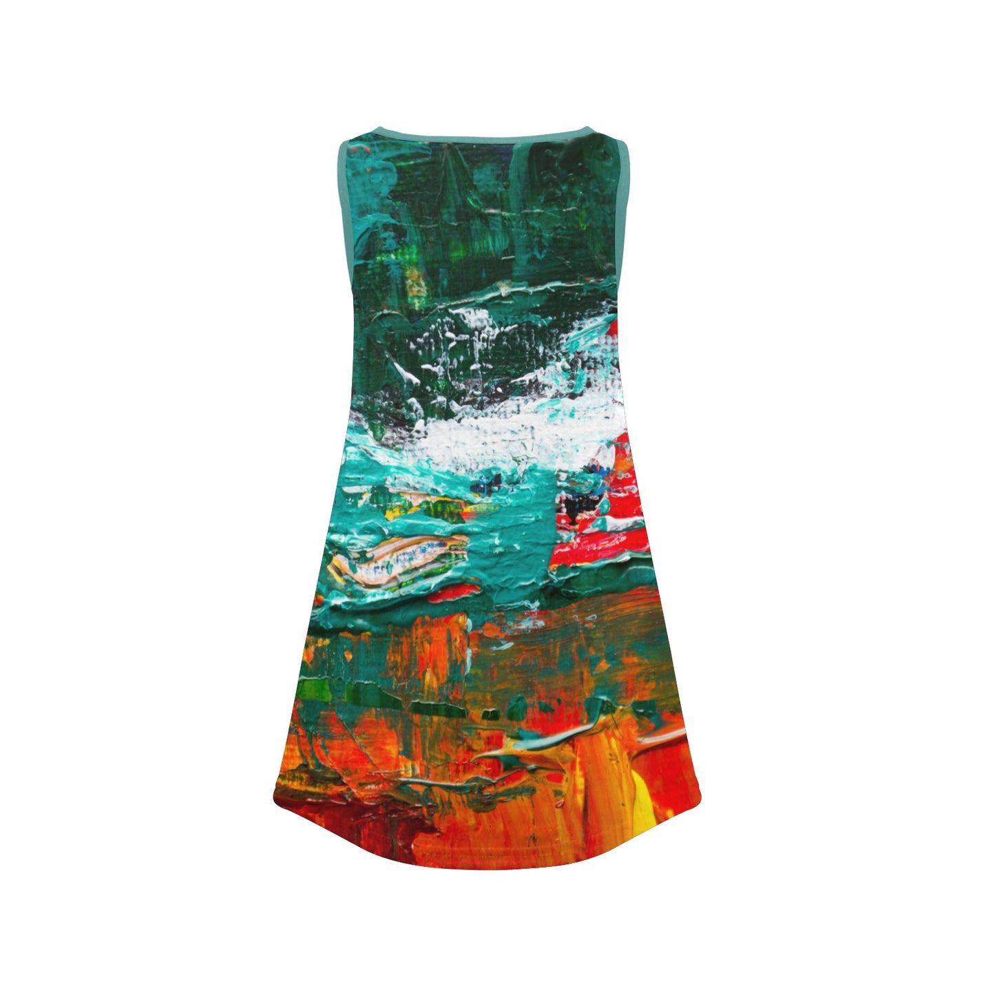 Painting Girls' Sleeveless Dress