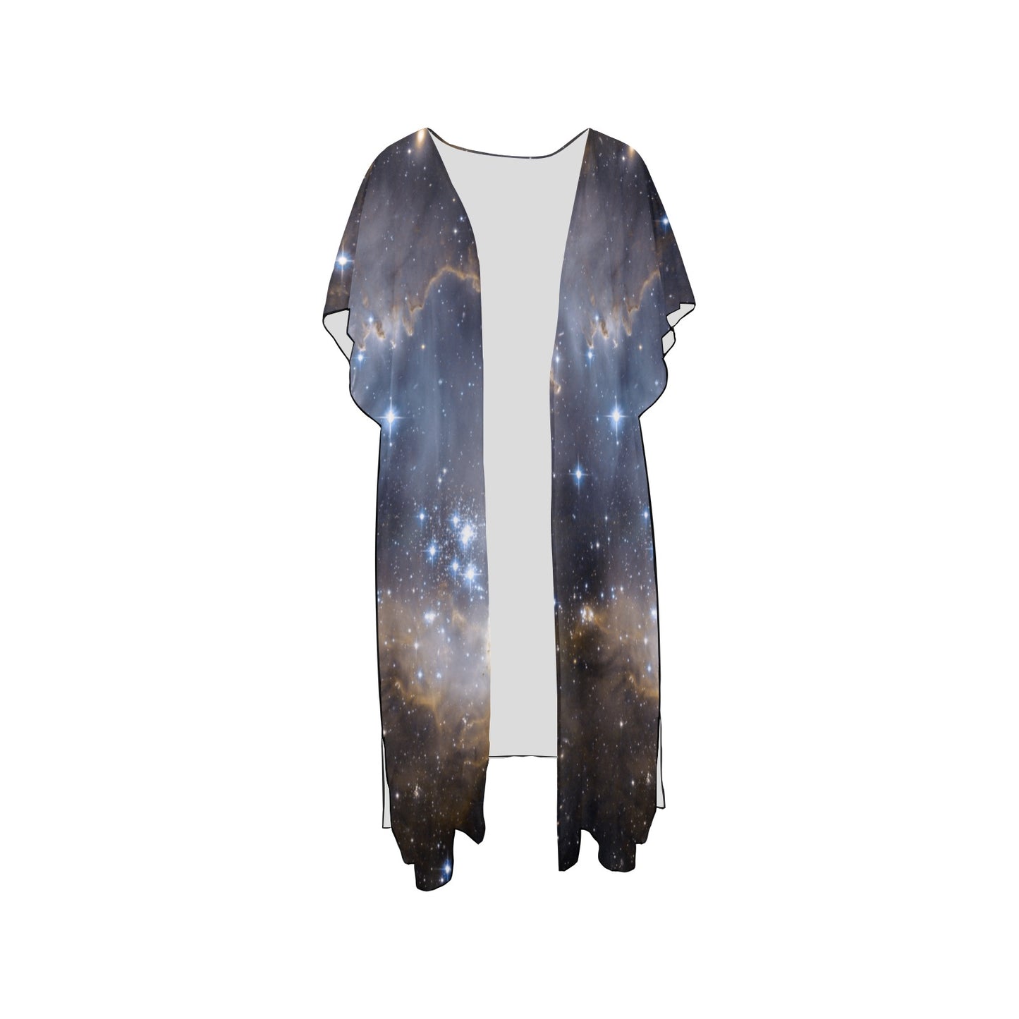 Night Galaxy Chiffon Cover Up