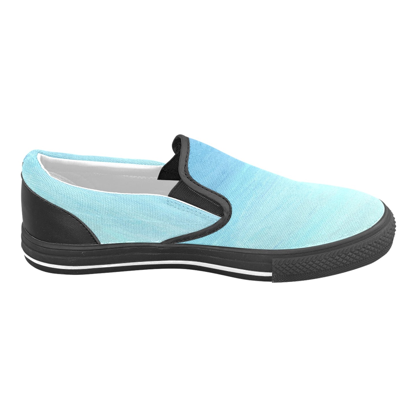 Blue skies Women's Slip-on Shoes